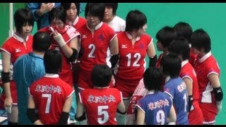 春高ﾊﾞﾚｰ 下北沢成徳 東京 vs 米沢中央 山形 2013 [upl. by Lenes]