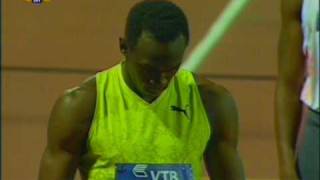 Usain Bolt 200 Men  Iaaf World Athletics Final 2009 [upl. by Wilkens785]