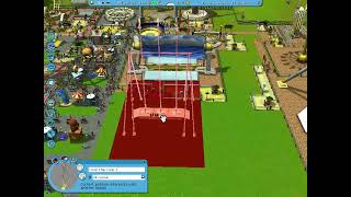 Roller coaster Tycoon 3 Vanilla Hills Part 6 seasparkles corner video game [upl. by Ansley]