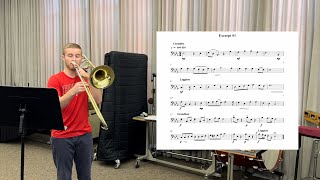 2025 SCSBOA Elementary AllSouthern Honor Band  TromboneBaritone Audition Excerpt [upl. by Fidelas]