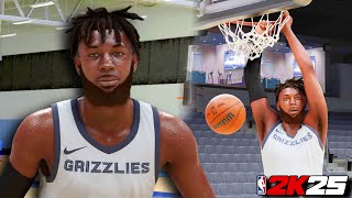 NBA 2K25 MYCAREER SEASON DEBUT VS THE JAZZ JAY MASON DROPS 30 [upl. by Annam]