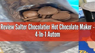 Review Salter Chocolatier Hot Chocolate Maker  4In1 Automatic Milk Frother Hot amp Cold Milk Heate [upl. by Caitrin336]