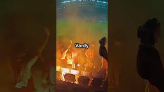 Jamie Vardy Trolls Spurs Fans 🤣 shorts shortsvideo premierleague vardy football soccer [upl. by Borlase698]