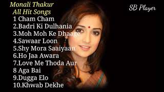 Top 10 Songs Monali Thakur Heart Touching Songs [upl. by Nahtanha]