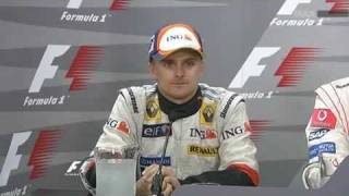 kimi raikkonen and heikki kovalainen speaking finnish fuji 2007 [upl. by Nixon]