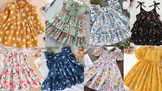 Trending girls frocks design👗2024 baby girl frocks design  stitching ideas [upl. by Jemmie]