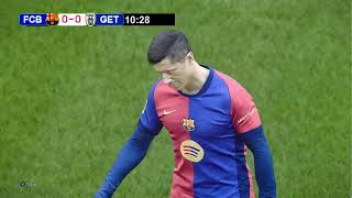 🔴Barcelona vs Getafe EN VIVO  LaLiga 2425  PES 21 Video Simulation Gameplay [upl. by Ninazan]