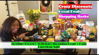 Grocery Toiletries Kitchen gadgets Haul Crazy Discounts and Sales Tips and Shopping Hacks [upl. by Eninahpets384]