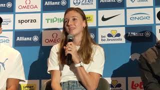 Femke Bol before 2024 Brussels DL [upl. by Head]