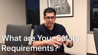 What are Your Salary Requirements [upl. by Ayifas]