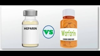 Hematology  Heparin 🆚 Warfarin Anticoagulants [upl. by Corny]