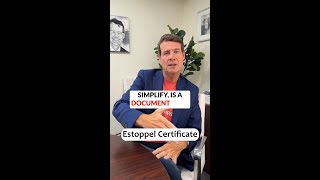 Estoppel Certificate [upl. by Anifesoj797]