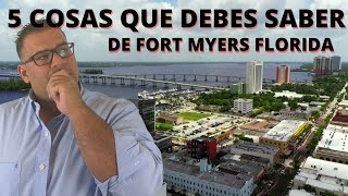 Vivir en Fort Myers Florida  5 COSAS QUE DEBES SABER [upl. by Laram]