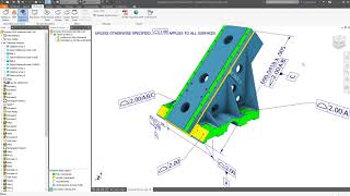 Inventor 2019 Whats New Model Based Definition [upl. by Willow]