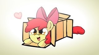 Ponies sliding into a box v20 [upl. by Zebaj]