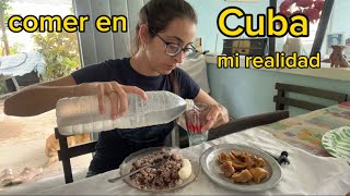 La increíble realidad de comer en Cuba lo que como en un día viviendo en Cuba [upl. by Llechtim]