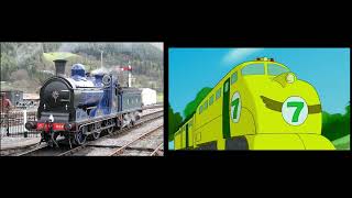 Caledonian Railway 812Curious George Diesel Engine Whistle SFX [upl. by Lielos]