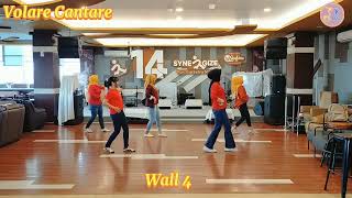 Volare Cantare  Choreo  Roosamekto Mamek INA  August 2023  By PIA COZ Line Dance pldcriau [upl. by Wack]