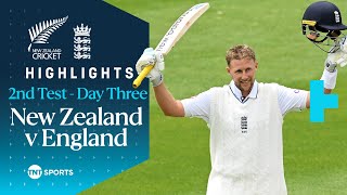 New Zealand vs England 2nd Test Day 3 🏏  England Seal The Series Win 🔥  TNT Cricket Highlights [upl. by Elmer]