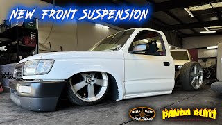 Toyota Tacoma Build  Hells Gate Hot Rods Front Suspension [upl. by Mccord]