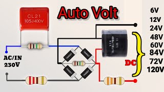 Auto volt Convert 220v ac to DC 3v6v12v24v48v60v84v72v120v Dc multi output 5A converter [upl. by Templeton]