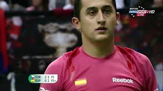 Radek Stepanek vs Nicolas Almagro 2012 Copa Davis Final Highlights [upl. by Flory676]