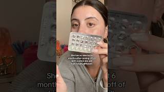 COMING OFF THE PILL CHANGED HOW I LOOKED 😭❤️ acnejourney birthcontrol hormonalbalance selflove [upl. by Na]