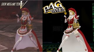 Bring Idun quotIdolquot Animation from Shin Megami Tensei V to Persona 4 Golden [upl. by Eldreda]