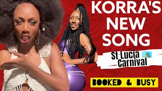 Korra obidi new music 🎶 and St Lucia 🇱🇨 carnival korra booked and busy [upl. by Joane]