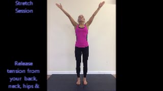 Tracy Dixons Stretch out your back neck shoulders hips amp hamstrings in 10 minutes a day [upl. by Bonnee]