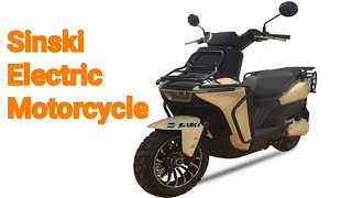 electric motorcycle 2000w motorcycle lithium battery electric scooter sinski china factory electric [upl. by Jacy]