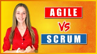 Whats the difference between Agile and Scrum [upl. by Nahguav424]