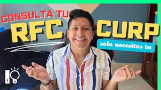 Como Consultar el RFC con CURP  Trámites SAT 2023  Ingenio Contable 💡 [upl. by Posehn]