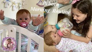 Reborn Morning Routine with a Toddler and Newborn Twins [upl. by Seka]