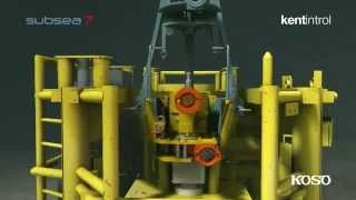 Subsea valve intervention system retrieval and reinsertion [upl. by Cheshire]