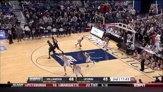 Ryan Arcidiacono to James Bell HalfCourt AlleyOop Dunk [upl. by Cherie]