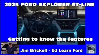 2025 Ford Explorer ST Line Getting to know the features [upl. by Yerfoeg577]