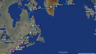 My North Atlantic winter crossing [upl. by Pages903]