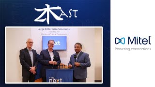 2024 ZKast 53 With Eric Hanson and David Petts of Mitel and Mitel Next 2024 [upl. by Hnoj]