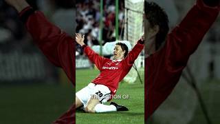 Ole gunnar solskjaer on his champions league winning goal 😮🏆 footballshorts football [upl. by Sexela3]