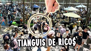 TIANGUIS DE GENTE RICA EN JAPÓN OEDO FLEA MARKET IN TOKYO [upl. by Ynaffet71]