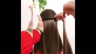 Easy hairstyle trending hairstyle 💕 cute and simple easyhairviralytshots🎀 [upl. by Aliza625]