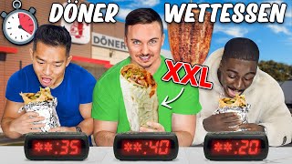 XXL Döner Wettessen 🥙 Wer isst am schnellsten [upl. by Trenton80]