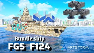 FGS F124  Fregat Top Gesit Sadis  Modern Warships [upl. by Orfinger199]