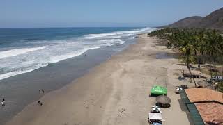 Espectacular Playa Troncones Guerrero desde lo alto Cotidiano399 [upl. by Dannie454]