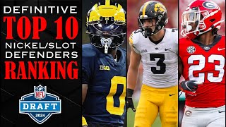 Top 10 NickelSlot Defenders in the 2024 NFL Draft I A Group LOADED with Talent [upl. by Jodee]