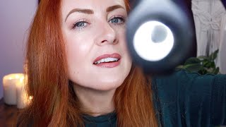 Quiet ASMR Ear Cleaning Appointment 💤 Whispered w Hair Sounds Drips Gloves and Ear Massage [upl. by Tamberg]