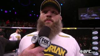 The Ultimate Fighter 16 Finale Roy Nelson Octagon Interview [upl. by Leigh]