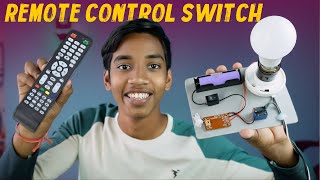 We Made Cheapest Remote Control Switch  Telugu Experiments  Best Science Project I In Telugu [upl. by Skiest]