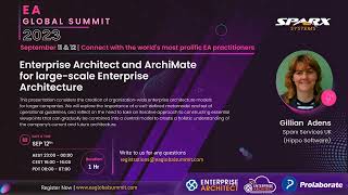 Enterprise Architect and ArchiMate for large scale Enterprise Architecture [upl. by Axe831]